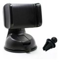 Ver imagem 1 de Suporte para Celular Carro 360 Graus com Ventosa Silicone e Base Giratória