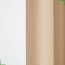 Ver imagem 3 de Cortina para Provador de Loja Tecido Blackout 1,40x2,00:palha