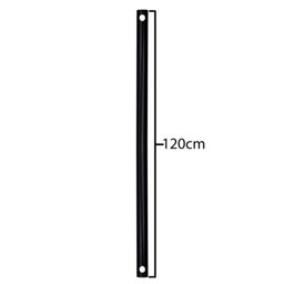 Vara Cremona Varão Vareta Haste Aço Reforçada Janela Preto - 2