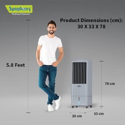Climatizador Potente Symphony Diet 8i Casa & Escritório Controle Remoto 8l 105w 127v - 7
