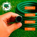 Ver imagem 3 de Mangueira para Jardim Reforçada em Pvc Anti-torção com Engate e Esguicho Verde - Unifios