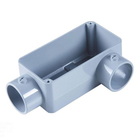 Condulete Fixo 2" Tipo "ll" - com Tampa / Rosca Bsp / sem Pintura Tramontina
