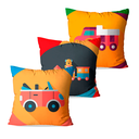 Ver imagem 1 de Kit com 3 Capas para Almofadas Decorativas Automóveis Carros