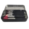 Pincel 7 Peças Mini Infantil Estojo Kit 10 Unidades Make Up Portatil Maquiagem Ab.midia Bsl3314 - 5