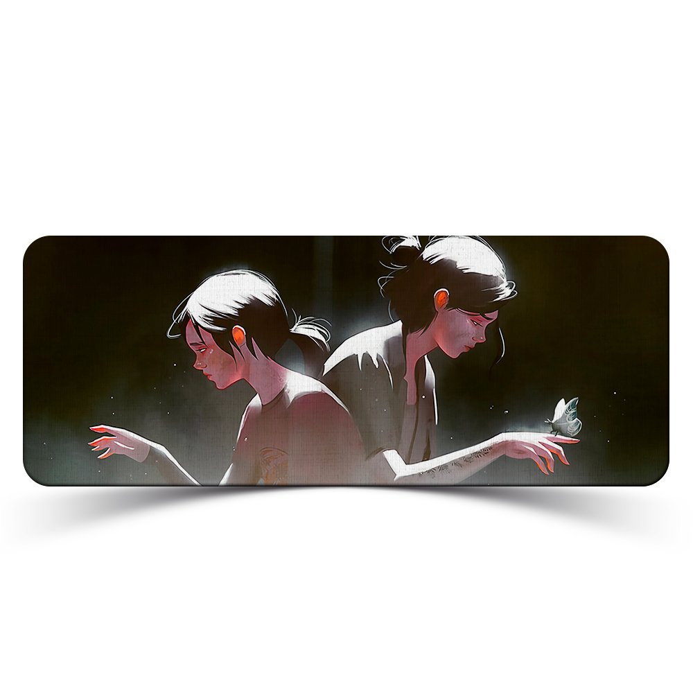 Mouse Pad Gamer The Last of Us Passado e Futuro Império da Impressão 90cm x 35cm - 1