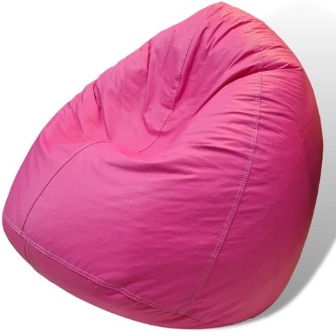 Puff Gota Mariju - Rosa - Já com Enchimento - Conforto e Estilo para Sala, Quarto, Escritório, Gamin