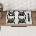 Ver imagem 4 de Cooktop Itatiaia Vitrum 4 Bocas Superautomático Branco Bivolt