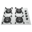 Ver imagem 1 de Cooktop Itatiaia Vitrum 4 Bocas Superautomático Branco Bivolt