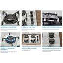 Ver imagem 3 de Cooktop Itatiaia Vitrum 4 Bocas Superautomático Branco Bivolt