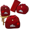 Bolsa maternidade bebê kit 4 peças Nuvem Red impermeável - 1
