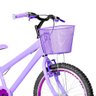 Bicicleta Infantil Feminina Aro 20 Aero Cor Lilás e Violeta - 4