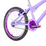 Bicicleta Infantil Feminina Aro 20 Aero Cor Lilás e Violeta - 5