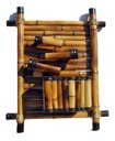 Ver imagem 1 de Fonte de Bambu Artesanal 3 Quedas D'água - 60x50cm