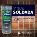 Ver imagem 4 de TELA SOLDADA TAG MALHA 5x15cm FIO 2,30mm RL 25X1,8m