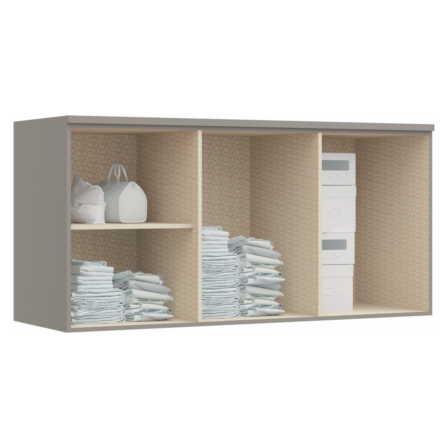 Guarda Roupa Casal Modulado 6 Peças Elegance com Espelho - 18