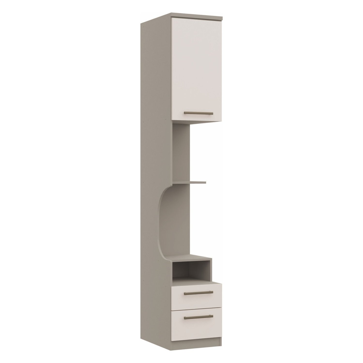 Guarda Roupa Casal Modulado 6 Peças Elegance com Espelho - 14