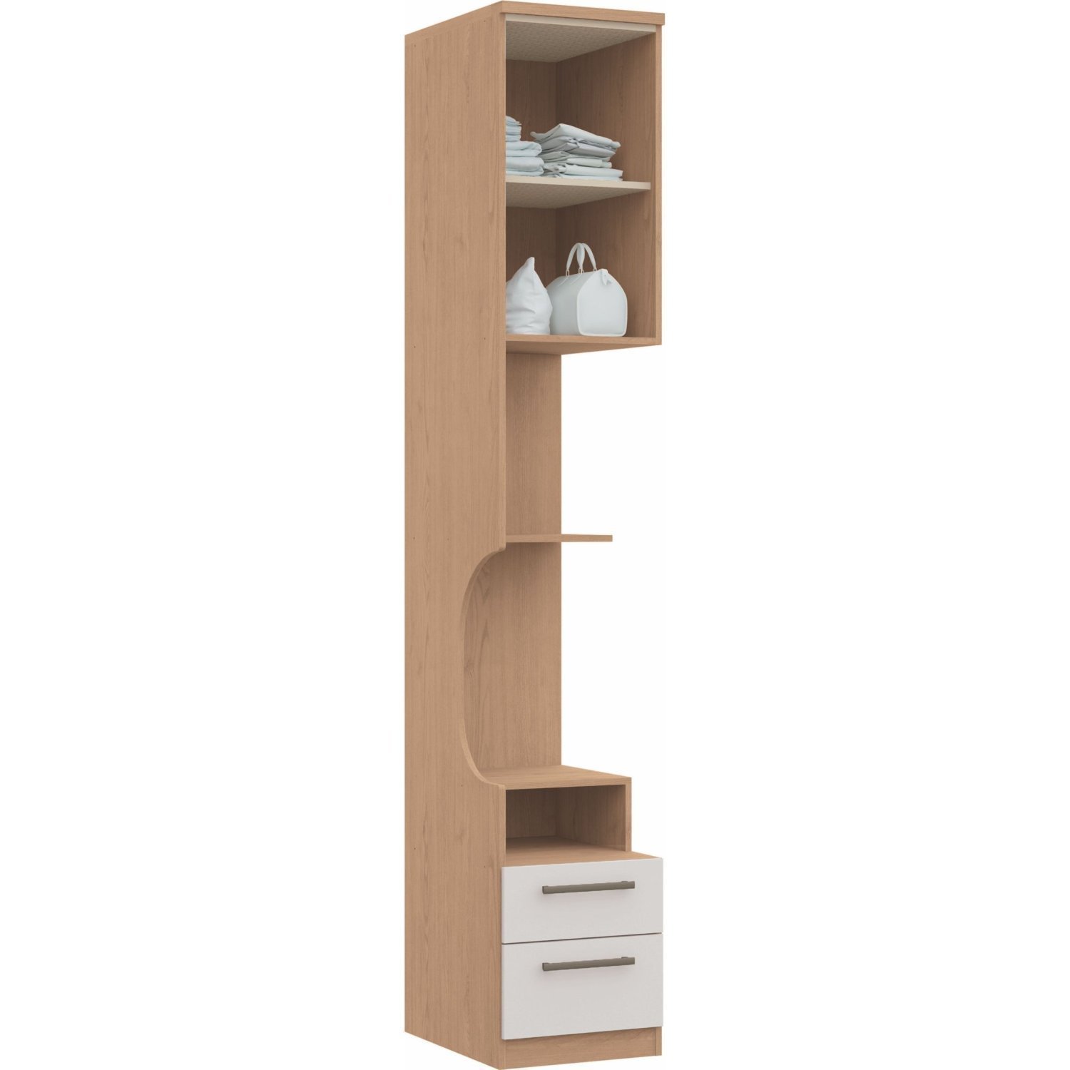  Guarda Roupa Casal Modulado 6 Peças Elegance - 7