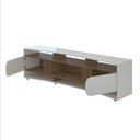 Ver imagem 6 de Rack com Painel para TV até 86 Polegadas MDF 220CMX198CM Porto Marrom