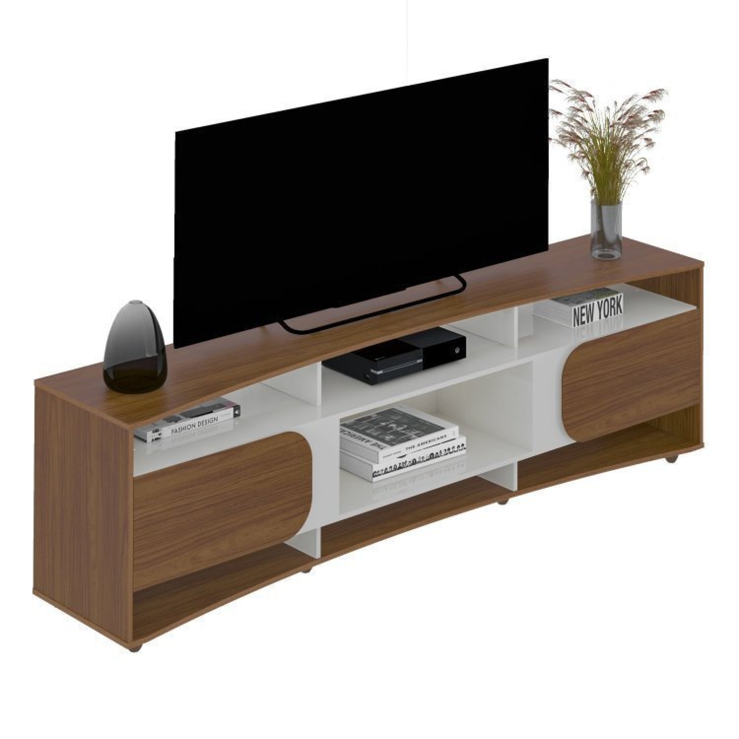 Rack com Painel para Tv até 86 Polegadas Porto - 8