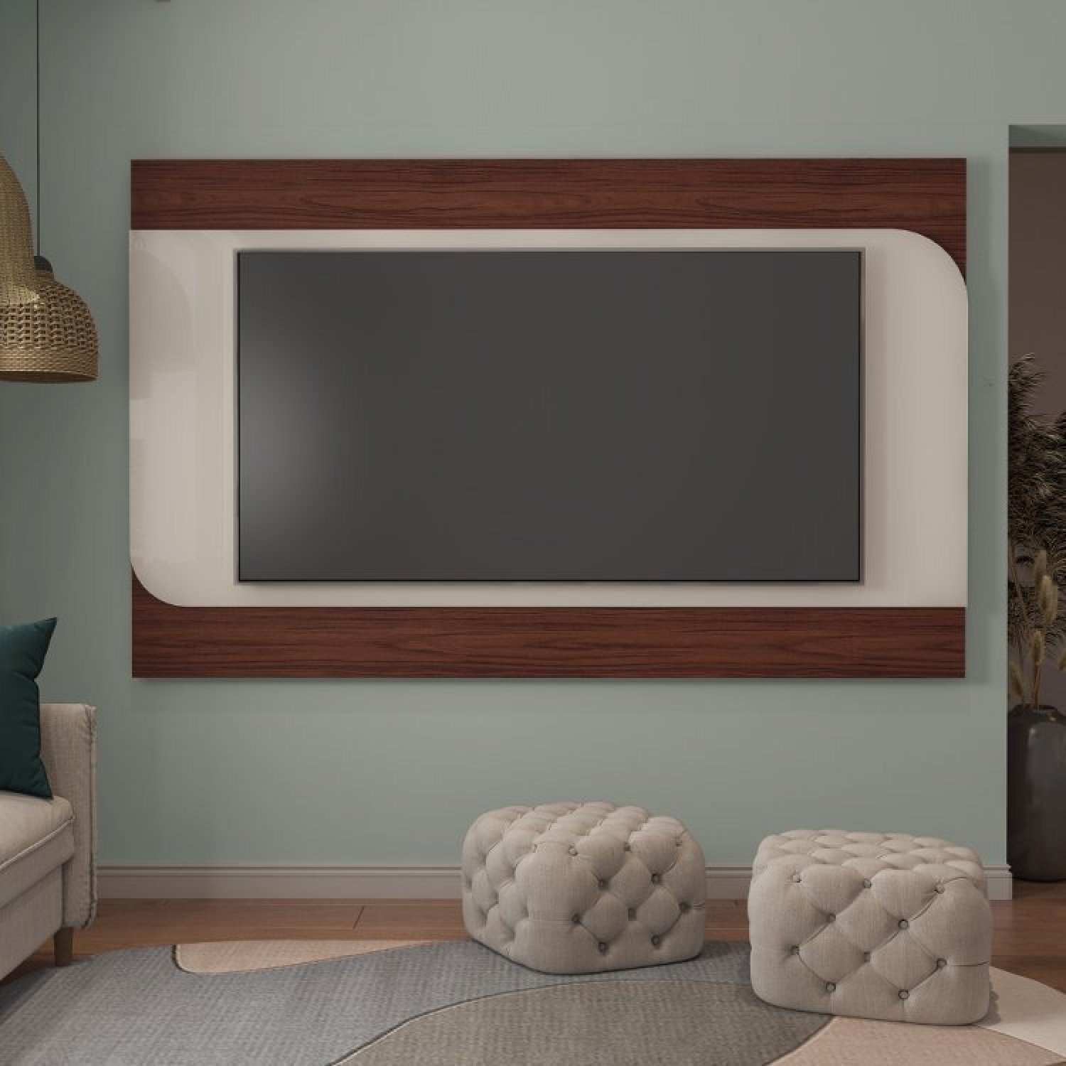 Rack com Painel para Tv até 86 Polegadas Porto - 11