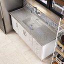 Ver imagem 2 de Pia Sintética para Cozinha 140cm X 55cm