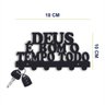 Suporte para Chave em Acrílico Deus É Bom o Tempo Todo - 2