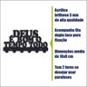 Suporte para Chave em Acrílico Deus É Bom o Tempo Todo - 3