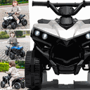 Ver imagem 4 de Quadriciclo Eletrico Shiny Toys Mini Atv Bambi Racer 6v Branco