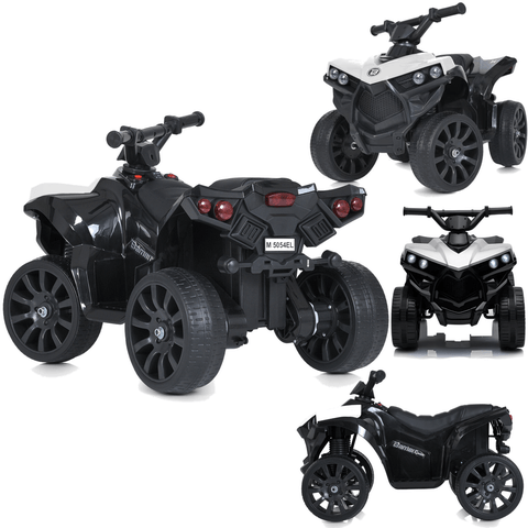 Quadriciclo Eletrico Shiny Toys Mini Atv Bambi Racer 6v Branco