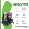 Automatizador Motor Deslizante 300kg de Portão Idealle Ipec - 220v - 3