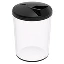 Ver imagem 2 de Kit 24 Farinheiras Porta Farofa Temperos 400ml Crippa Preto Restaurantes