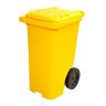 Kit 3 Conteiner Plastico 240 Litros Cor:amarelo - 9