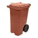 Ver imagem 2 de Kit 3 Conteiner Plastico 240 Litros Cor:amarelo