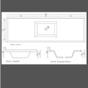 Ver imagem 3 de Pia Sintética para Cozinha 180cm X 55cm