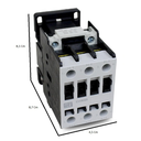 Ver imagem 3 de Contator Weg 25a Cwm25-00-30v04 24vca- 10409933