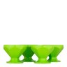 Conjunto de Taça de Sobremesa Caribe 150ml 4 Peças Verde em Polipropileno Linha Tropical VEM - 1