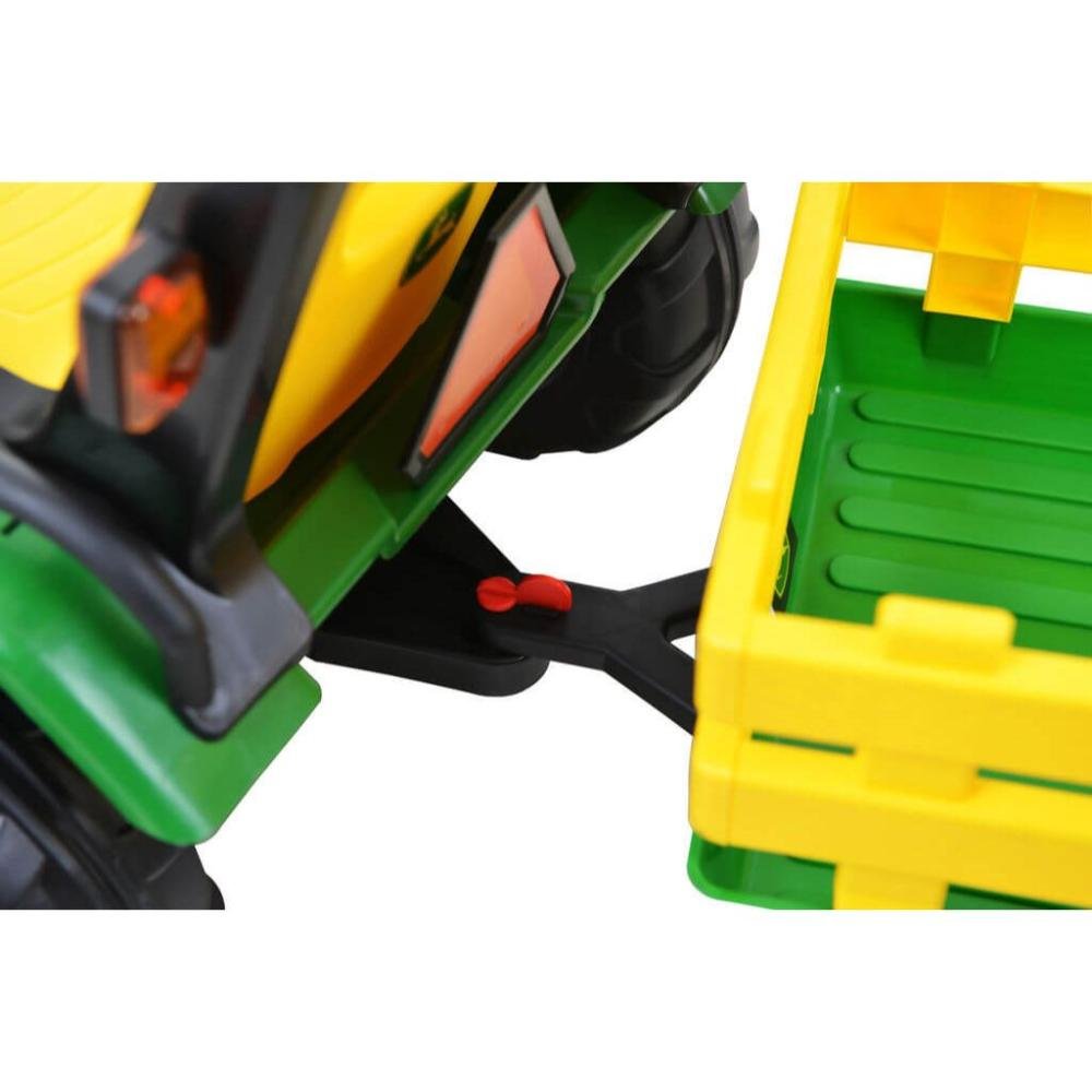 Trator Infantil Elétrico John Deere Ground Force Peg Pérego Verde - 9