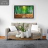 Quadro Decorativo Árvore Bambu: Mod. 0361 Collor-ink Mod.0361 60 X 90cm Preto - 2