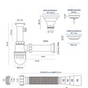 Ver imagem 4 de Cuba de Cozinha Inox Retangular 59x37 Cm Miura Bela Metais