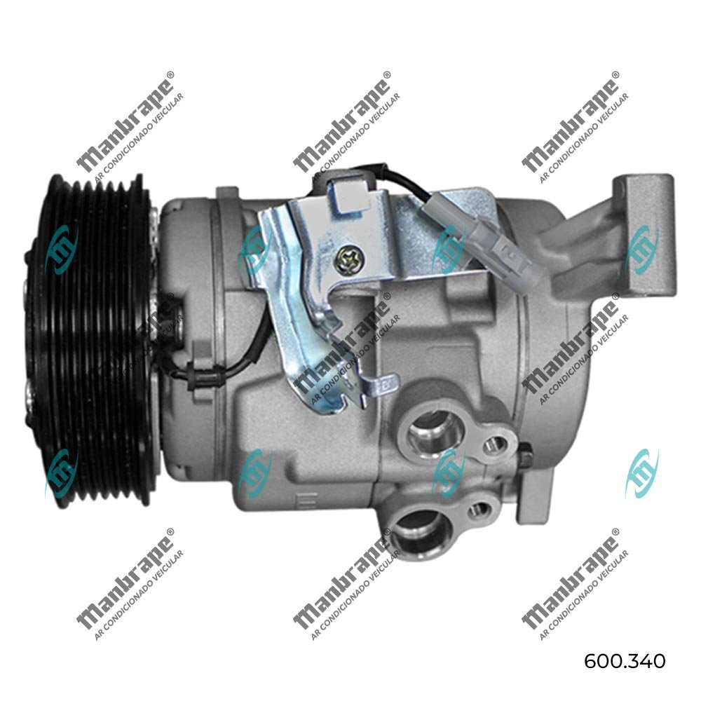 Compressor 10sr13c Toyota Etios - 12 Volts Polia 7pk 110mm - 4