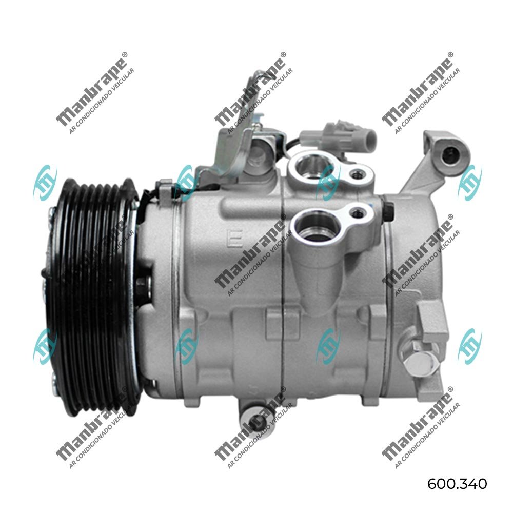 Compressor 10sr13c Toyota Etios - 12 Volts Polia 7pk 110mm - 2