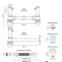 Ver imagem 4 de Cuba Dupla de Cozinha Inox Retangular 73x50 Cm Kai Bela Metais