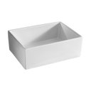 Ver imagem 1 de Cuba Fazenda de Cozinha Louça Retangular 55x41 Cm Amalfi Bela Metais