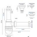 Ver imagem 4 de Cuba de Cozinha Inox Retangular 50x34 Cm Fuji Bela Metais