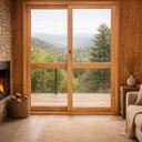 Ver imagem 1 de Porta Janela Madecen Eucalipto Premium de Correr 200x213