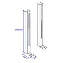 Ver imagem 3 de Suporte Dry Wall Caixa Embutir Hydra - 1100sp13501