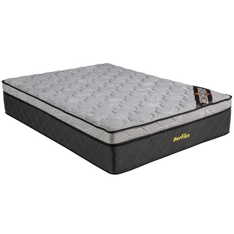 Colchão King Size Molas Ensacadas Ortopédico Extra Firme D55 Tipo Látex com Hiper Soft Alto 36cm Inm
