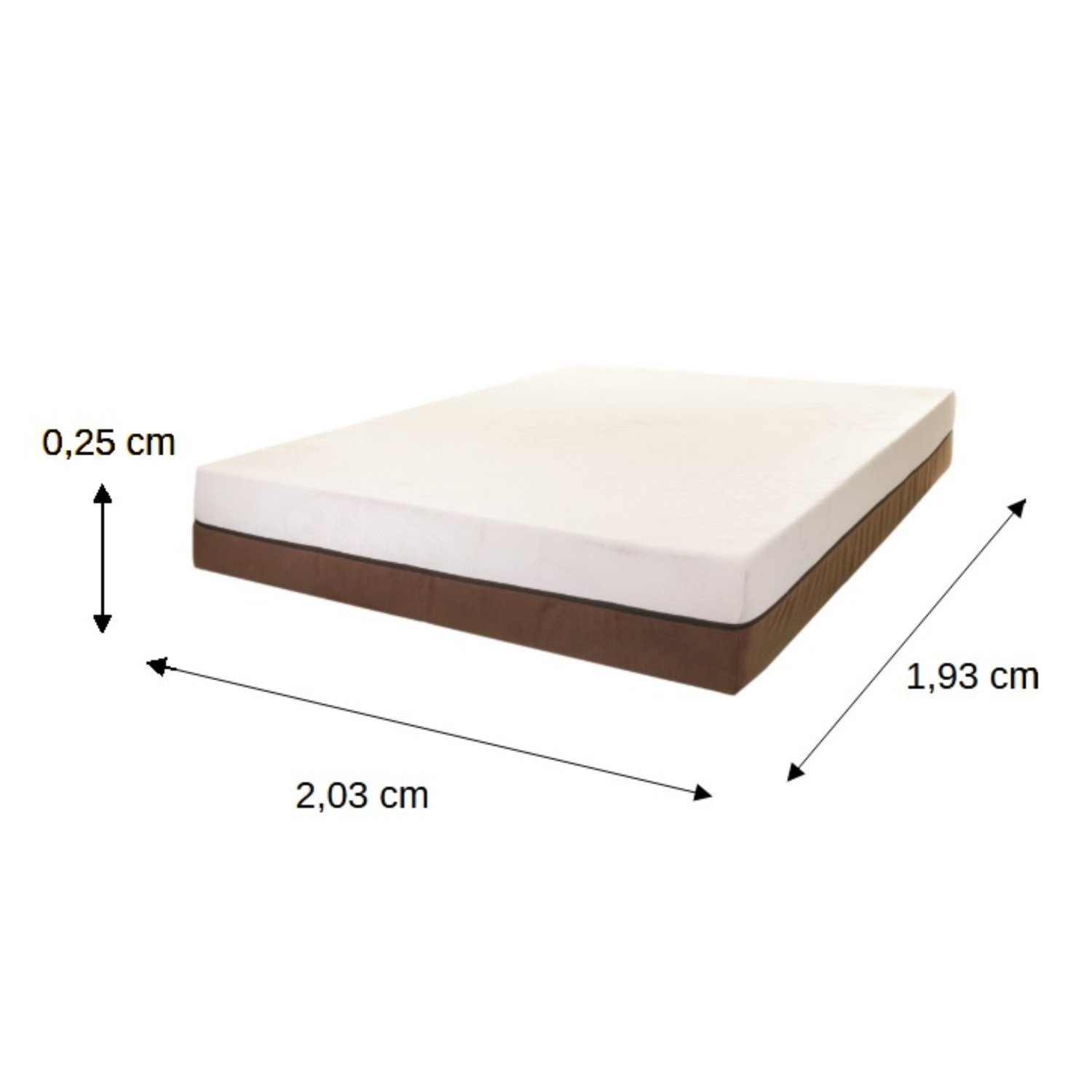 Colchão King Yescasa Super Espuma D33 Anti Chama Onix 203x193x25cm - 2