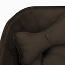 Ver imagem 4 de Poltrona Cama Pet Hannah Luxo - Veludo Marrom