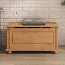 Ver imagem 1 de Baú Assento Organizador Madeira Maciça Bristol Idimex